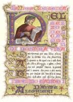 Sida från "Den gudomliga komedin"